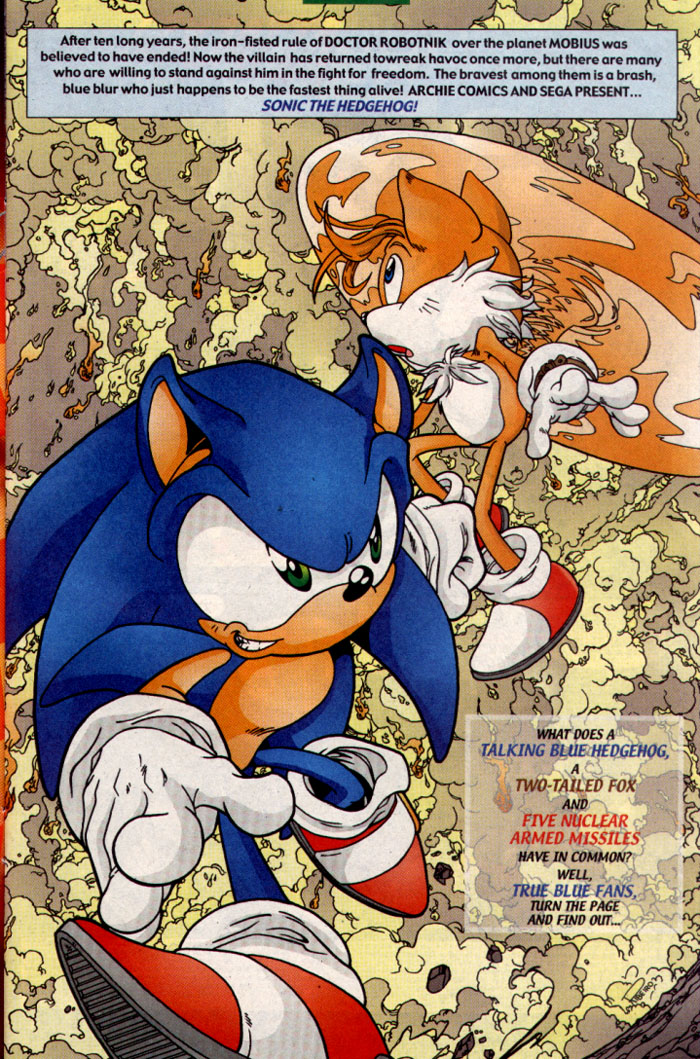 Sonic - Archie Adventure Series July 2002 Page 1